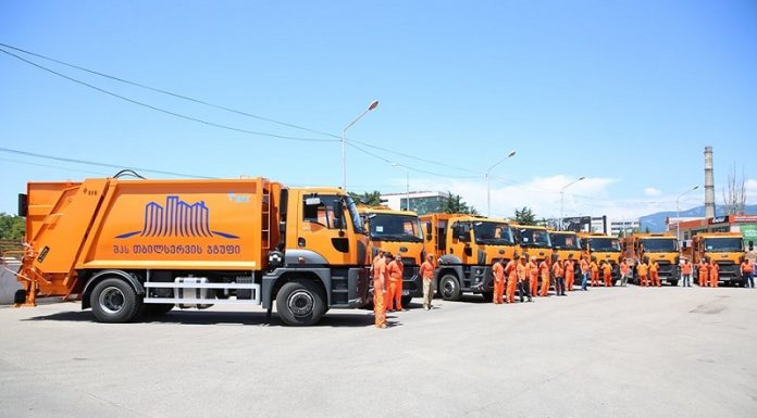 “თბილსერვის ჯგუფმა” დასუფთავებისთვის განკუთვნილი ახალი მანქანები შეიძინა