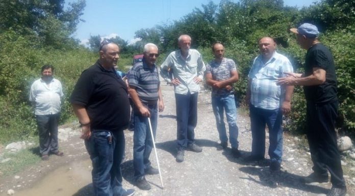 ქუთაისში წერეთლის ქუჩის მცხოვრებლებმა აქცია გამართეს