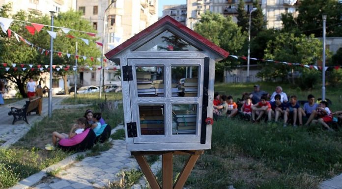 ვაშლიჯვარში “სკვერის ბიბლიოთეკა” გახსნეს