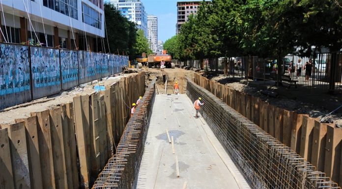 ბათუმში ჯავახიშვილის ქუჩაზე სანიაღვრე კოლექტორის მშენებლობას 3.6 მილიონი ევრო მოხმარდება