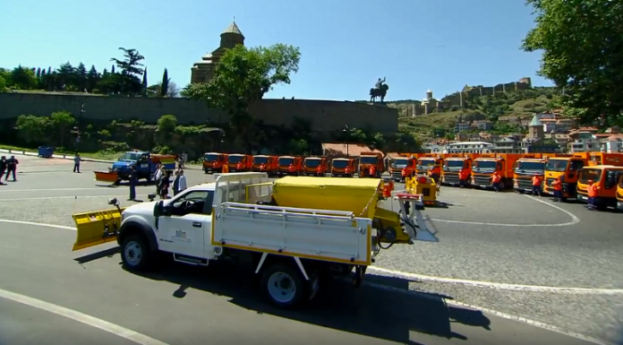 “თბილსერვის ჯგუფმა“ დასუფთავებისთვის ახალი ტექნიკა შეიძინა