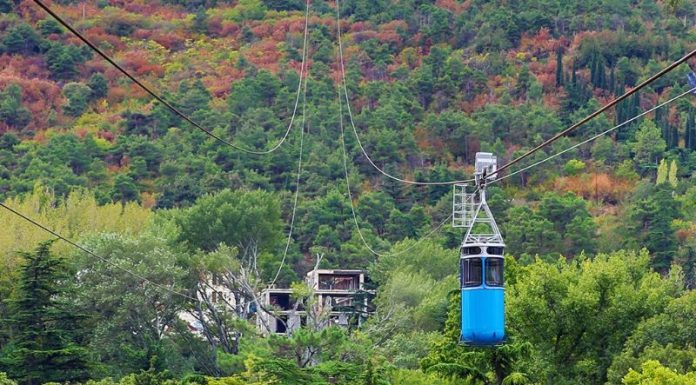 კუს ტბის საბაგირო გზა მგზავრებს დროებით ვერ მოემსახურება