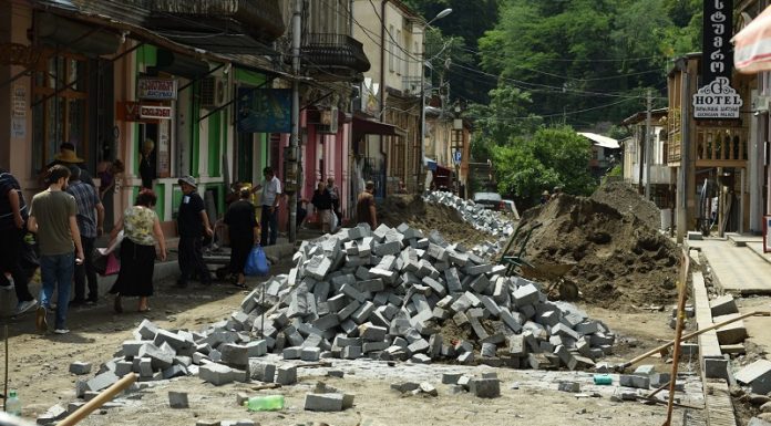 ქუთაისში ლერმონტოვის ქუჩის კეთილმოწყობას ნახევარი მილიონი მოხმარდება