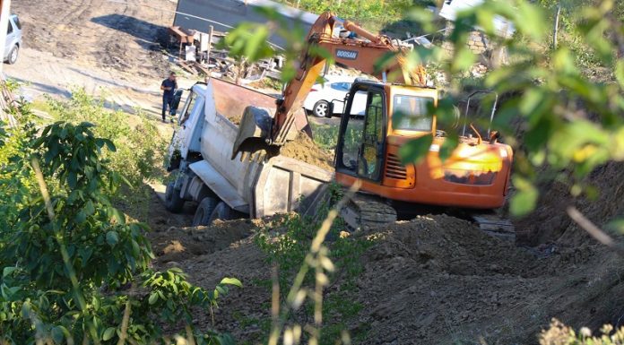 გლდანის რაიონში, ბერთუბნის დასახლებაში, ინფრასტრუქტურული პროექტები მიმდინარეობს