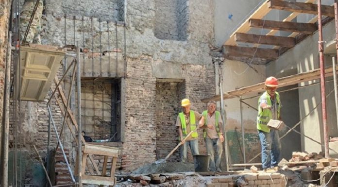 საიათნოვას N13-ში მდებარე კულტურული მემკვიდრეობის ძეგლს რეაბილიტაცია უტარდება