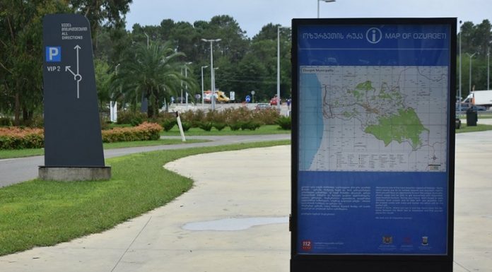 შეკვეთილსა და ურეკში ტურისტებისთვის რუკა და ტურისტული ინფორმაცია განთავსდა