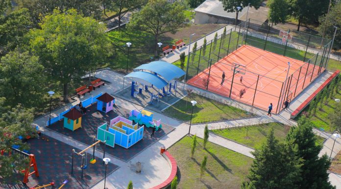 მუხიანის მე-4 ბ მიკრორაიონში სკვერის რეაბილიტაცია დასრულდა