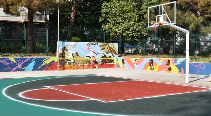 თბილისში, ვაჟა-ფშაველას I კვარტალში, ახალი სპორტული მოედანი და სკვერი მოეწყო