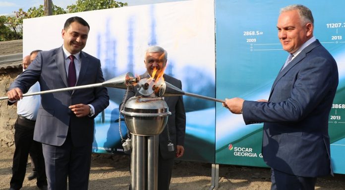 მარნეულის სოფელ ხანჯიგაზლოს მოსახლეობა სრულად გაზიფიცირდა