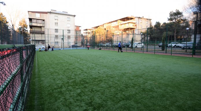 ნაძალადევის რაიონში, ზღვის უბანში, 4 500 კვმ ფართობზე რეკრეაციული ზონა და სპორტული სივრცე მოეწყო