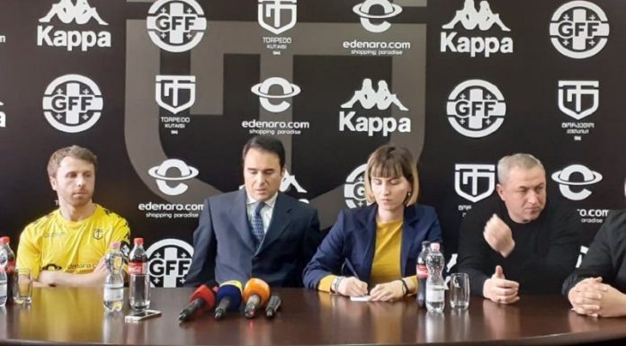 ფაბრიციო მანინიმ „ტორპედოს“ ახალი ფორმა, ვებსაიტი და მთავარი სპონსორი წარადგინა