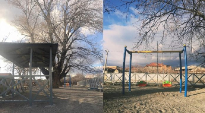 სკვერი ქერეში, რომლის გასაკეთებლად კომპანიას ვადა ორჯერ გაუხანგრძლივეს