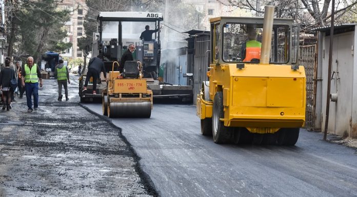 ნაძალადევის რაიონში შიდაკვარტალური გზების მოწესრიგება მიმდინარეობს