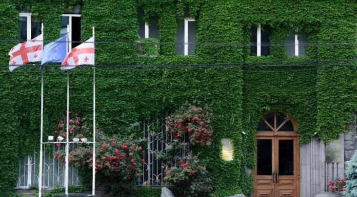 ლევილის მამულში ქართული ოდა სახლი განთავსდება