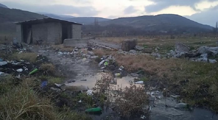 ქარელის სოფელ ქვენაფლავში გოგირდის 2-სექციანი აბანო აშენდა